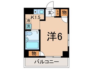 みなともハイツ北千束の物件間取画像